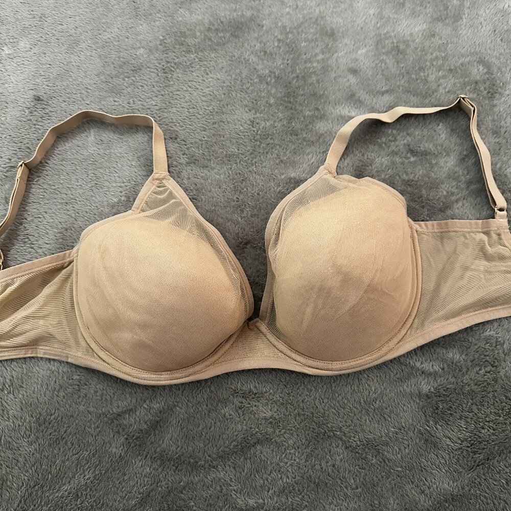 Natori Escape Bra Underwire Mesh Overlay Women's 32DD
